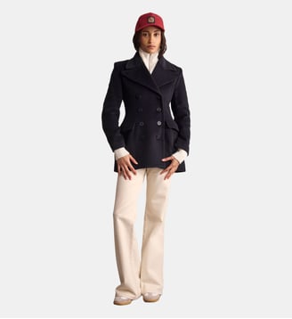 Manteau Teddy - Ines de la Fressange Paris - Bleu marine