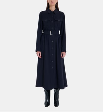 Robe Riyado - Zapa - Bleu marine