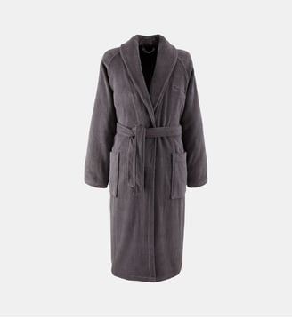 PEIGNOIR long en coton - Ralph Lauren Home - Graphite