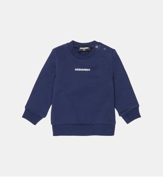 Sweat-shirt col rond avec logo Dsquared2