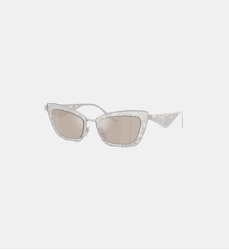 Lunettes de soleil Œil de chat DG2311 - Dolce & Gabbana - Blanc