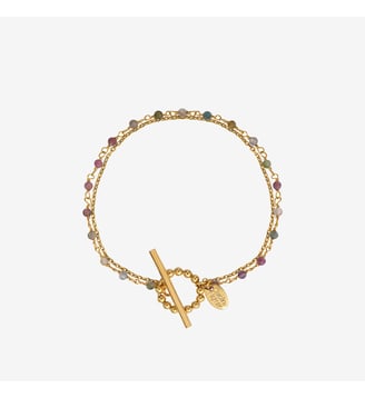 Bracelet doré - ROXANE - Caroline Najman - Multicolore