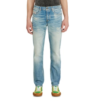 Regular Jeans Regular Waist 2023 D-Finitive - Diesel - Bleu clair