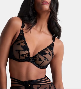 Soutien gorge Triangle avec armatures - Aubade - Noir