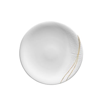 Assiette 27 Cm - Supernature Or - Degrenne - Or