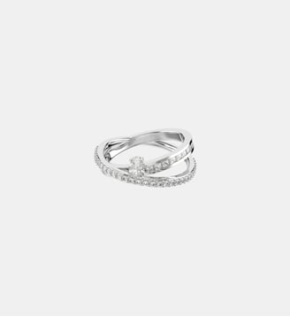 Bague Hyperbola, Métal rhodié Swarovski