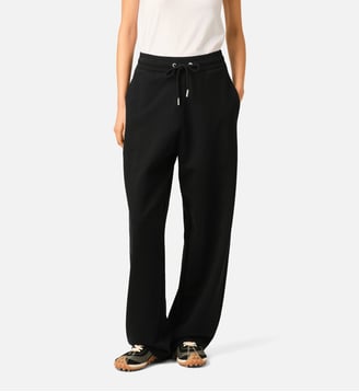 Jogging en coton Ami de Coeur - AMI Paris - Noir et blanc crème