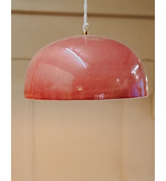 Lampe baladeuse en céramique Paulette N°104- Produit chiné - Debongout - Rose