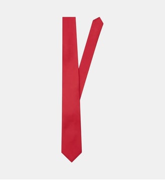 cravate   Large (7cm) - Seidensticker - Rouge