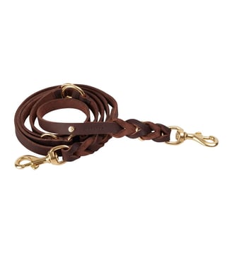 Laisse en cuir Zoo - OYOY - Marron