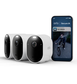 Caméra de surveillance Pack de 3 caméras 2K+ extérieur Pro6 Arlo