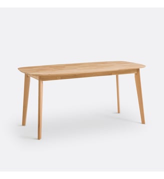 Table à manger, en chêne massif, 6 couverts - La Redoute Interieurs - Chêne