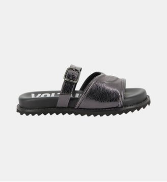Sandales cuir de vachette - Zadig&Voltaire Kids - Ivoire foncé