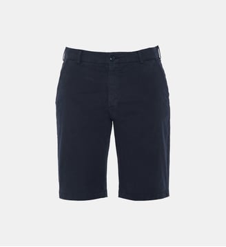 Short chino. - Schott - Bleu marine
