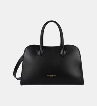 Sac à main Donna Hopper en cuir - Lancaster - Noir