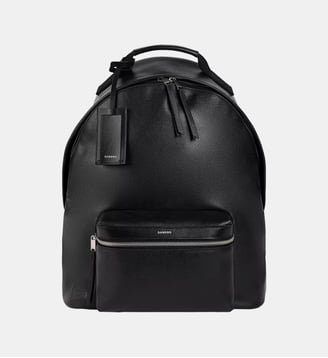 Sac à dos en cuir - Sandro - Noir