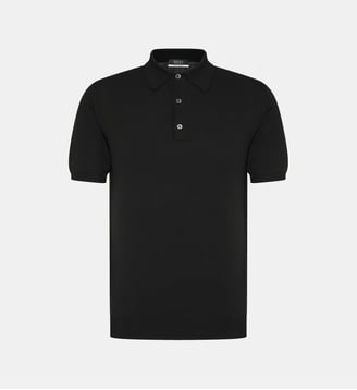 Polo manches courtes regular Damy - Digel - Noir