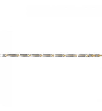 Bracelet souple Emile en Acier 316L - Phebus - Bicolore