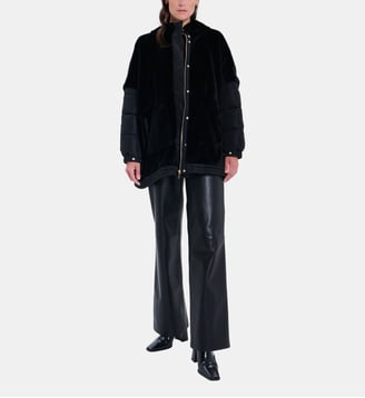 Manteau Marjolaine - Zapa - Noir