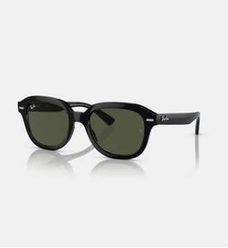 Lunettes de soleil Carré RB4398 Erik - Ray Ban - Noir