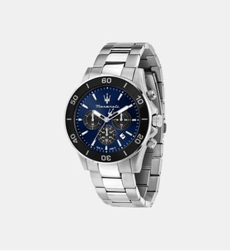 Montre Competizione Bleu R8873600009 - Maserati - Argenté