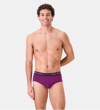 Slip en coton - Le Slip Francais - Violet