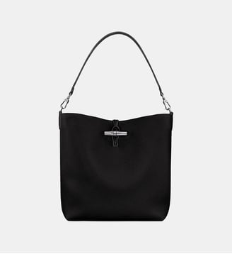 Sac porté épaule M - Le Roseau - Longchamp - Noir