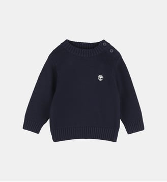 Pull en tricot - Timberland - Bleu cargo