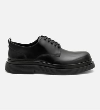 Derbies en cuir de veau - AMI Paris - Noir