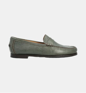 Mocassin beaufort - cuir lisse - Fairmount - Kaki