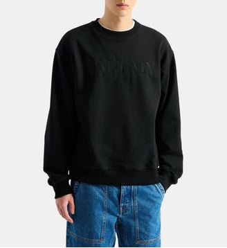 Sweat-shirt Balmain Vintage brodé - Balmain - Noir