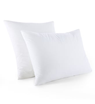 Oreiller moelleux coton bio - La Redoute Interieurs - Blanc