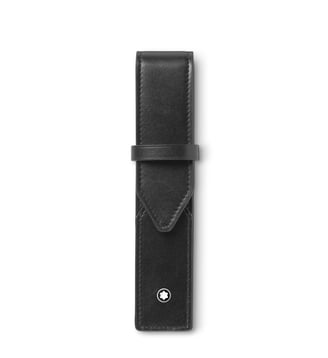 Étui stylo Meisterstuck Cuir 198334 - Montblanc - Noir