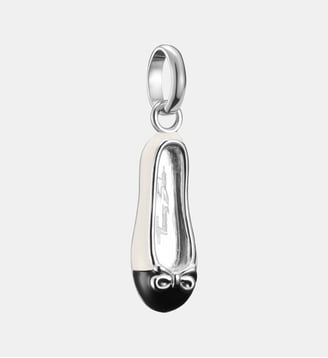 Pendentif Charm ballerine blanc crème Connect - Thomas Sabo - Argent
