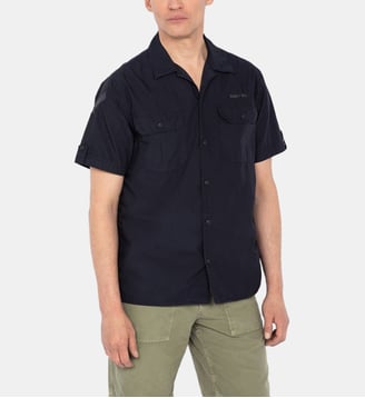 Chemisette army - Schott - Bleu marine