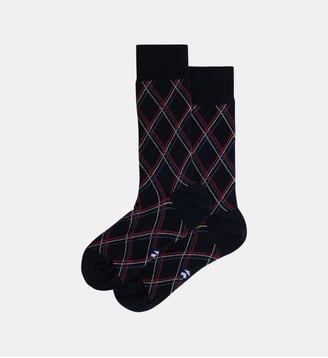 Chaussettes mi-hautes - Le Slip Francais - Rouge et marine