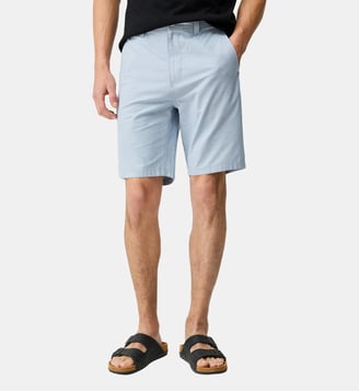 Short droit en coton stretch Gunn, 23 cms - Rodd & Gunn - Crépuscule