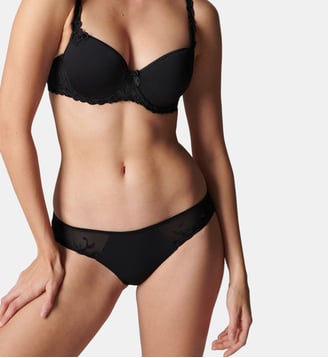 Culotte en coton - Noir Simone Pérèle