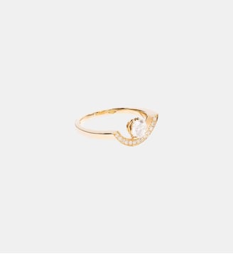 Bague Intrépide grand arc 0.5 carat pavée Loyal.e Paris