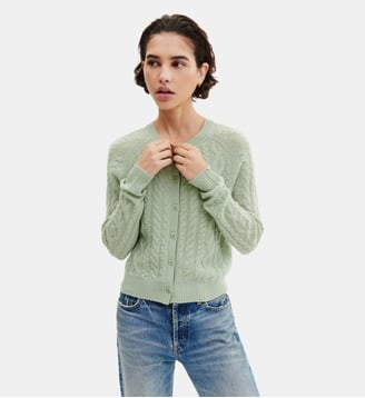 Cardigan à torsades Bompard