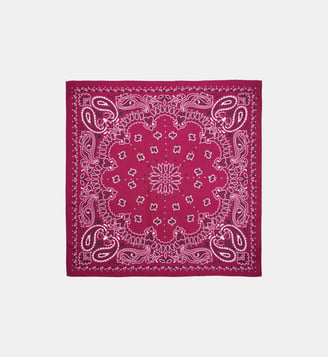 Foulard medium à motifs PAISLEY - Wild - Bordeaux