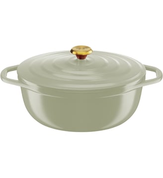 Cocotte AIR SOFT LIGHT 30X23cm Vert Lichen - Tefal - Vert