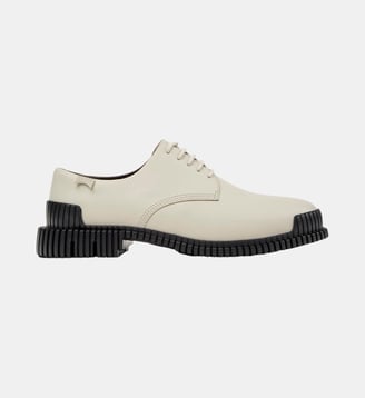 Derbies Pix cuir - Camper - Beige clair