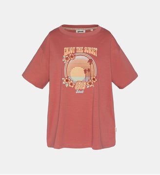T-shirt Hawaï - Schott - Rose