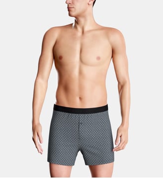 Boxershort avec bouton en Lyocell - Impetus - Gris