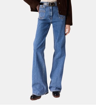 Jean flare à rayures - ANNA - Gerard Darel - Jean