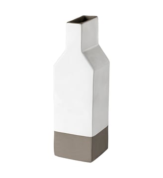 Vase Plano - Costa Nova - White