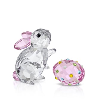 Idyllia Lapin et Œuf - Swarovski - Multicolore