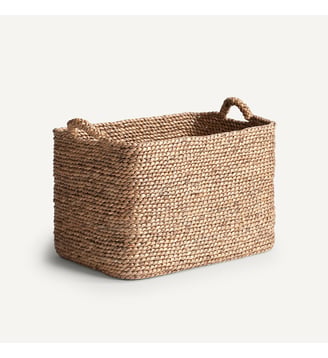 Panier tressé rectangulaire - AM.PM - Naturel