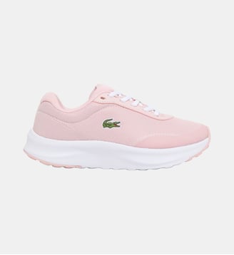 Sneakers Neo Run Ace femme - Lacoste - Rose clair et blanc